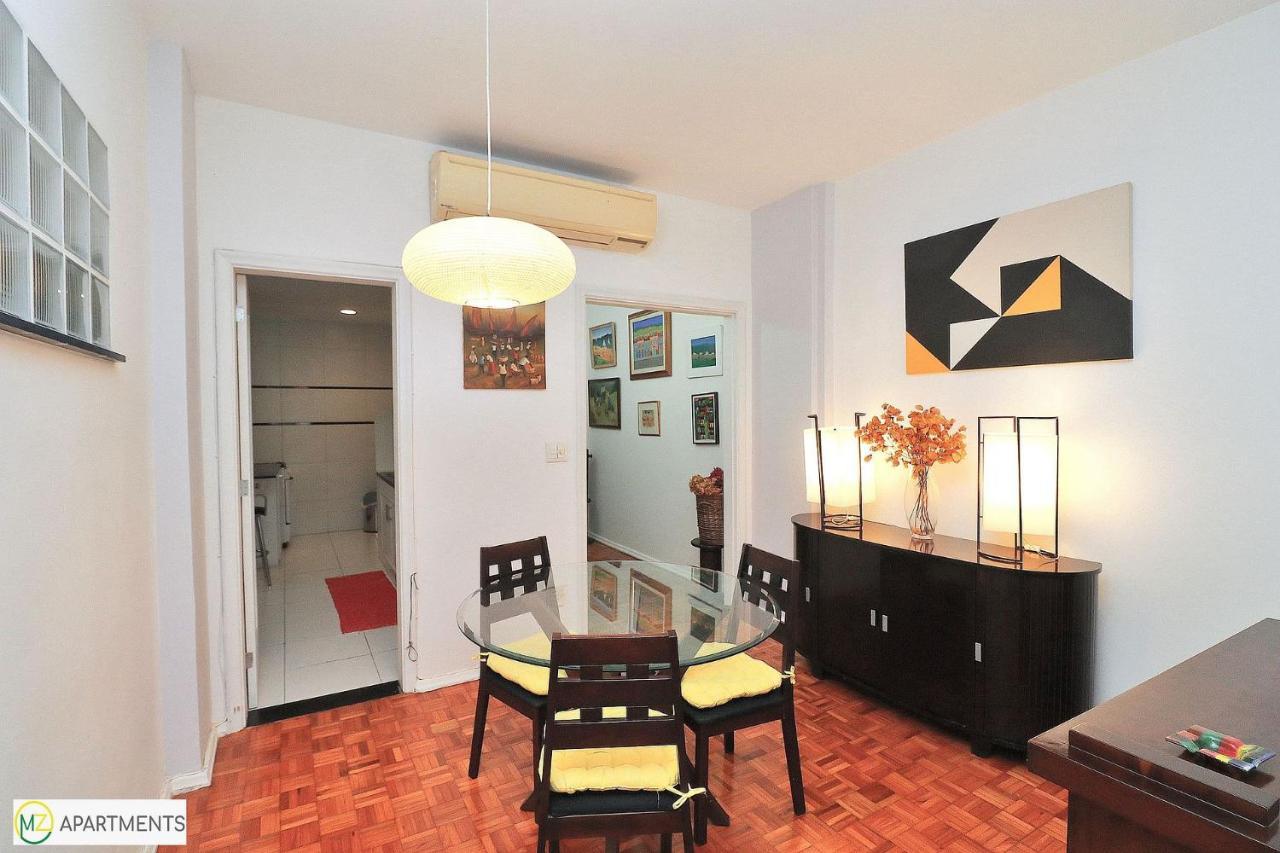 Estiloso 3 quartos para 6 pessoas no posto 5 em Copacabana! Rio de Janeiro Exterior foto