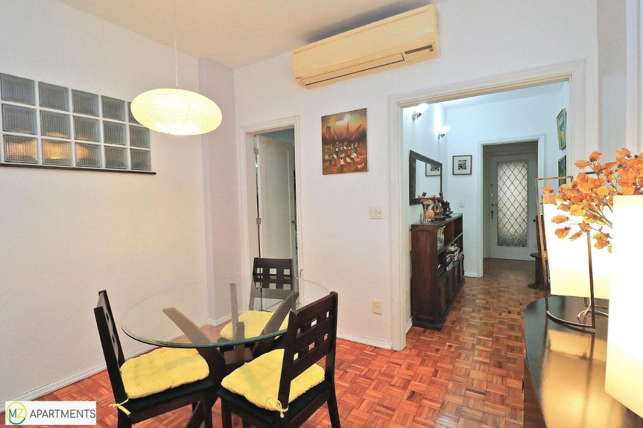 Estiloso 3 quartos para 6 pessoas no posto 5 em Copacabana! Rio de Janeiro Exterior foto