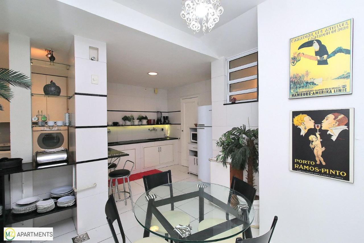 Estiloso 3 quartos para 6 pessoas no posto 5 em Copacabana! Rio de Janeiro Exterior foto