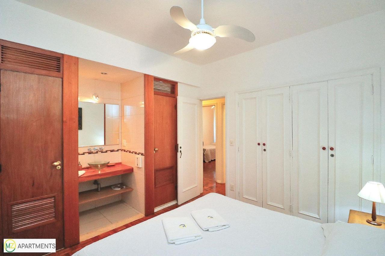 Estiloso 3 quartos para 6 pessoas no posto 5 em Copacabana! Rio de Janeiro Exterior foto