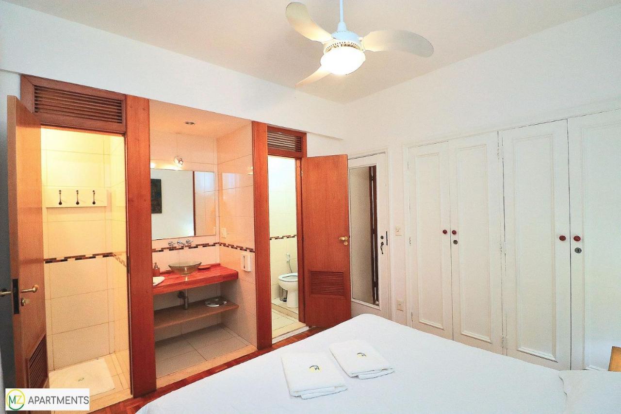 Estiloso 3 quartos para 6 pessoas no posto 5 em Copacabana! Rio de Janeiro Exterior foto