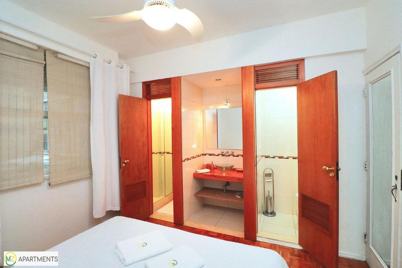 Estiloso 3 quartos para 6 pessoas no posto 5 em Copacabana! Rio de Janeiro Exterior foto