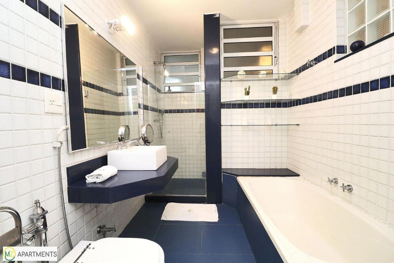Estiloso 3 quartos para 6 pessoas no posto 5 em Copacabana! Rio de Janeiro Exterior foto